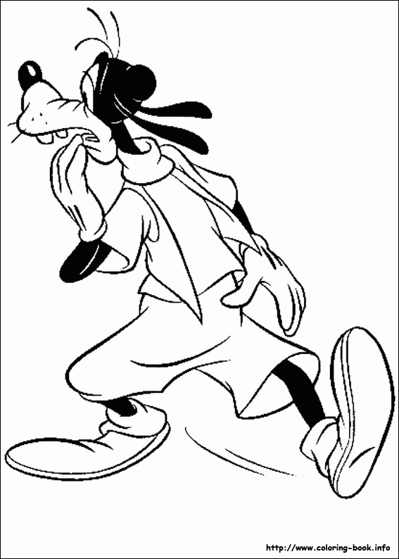 Goofy kolorowanki